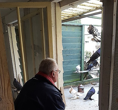 Op bezoek bij onze secretaris