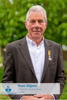 Toon Slijpen geridderd