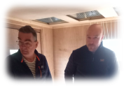 Piet verhuisd – Dik, Evert en Henk gingen even langs– Henk van der Leeuw